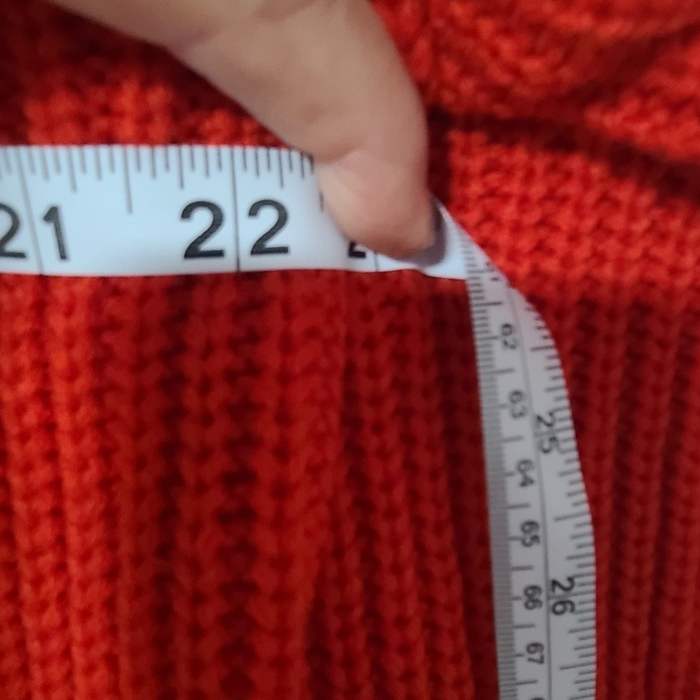 Philosophy Red Button-Detail Sweater Size M - Picture 10 of 10